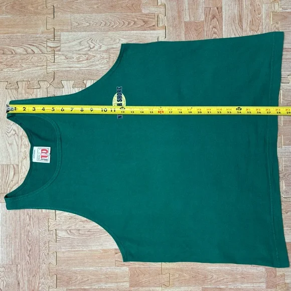 VTG Wilson North Shore Hawaii Surfing Tank Top Large Green Sleeveless Shirt RARE - Picture 7 of 15